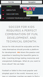 Mobile Screenshot of kids-play-soccer.com